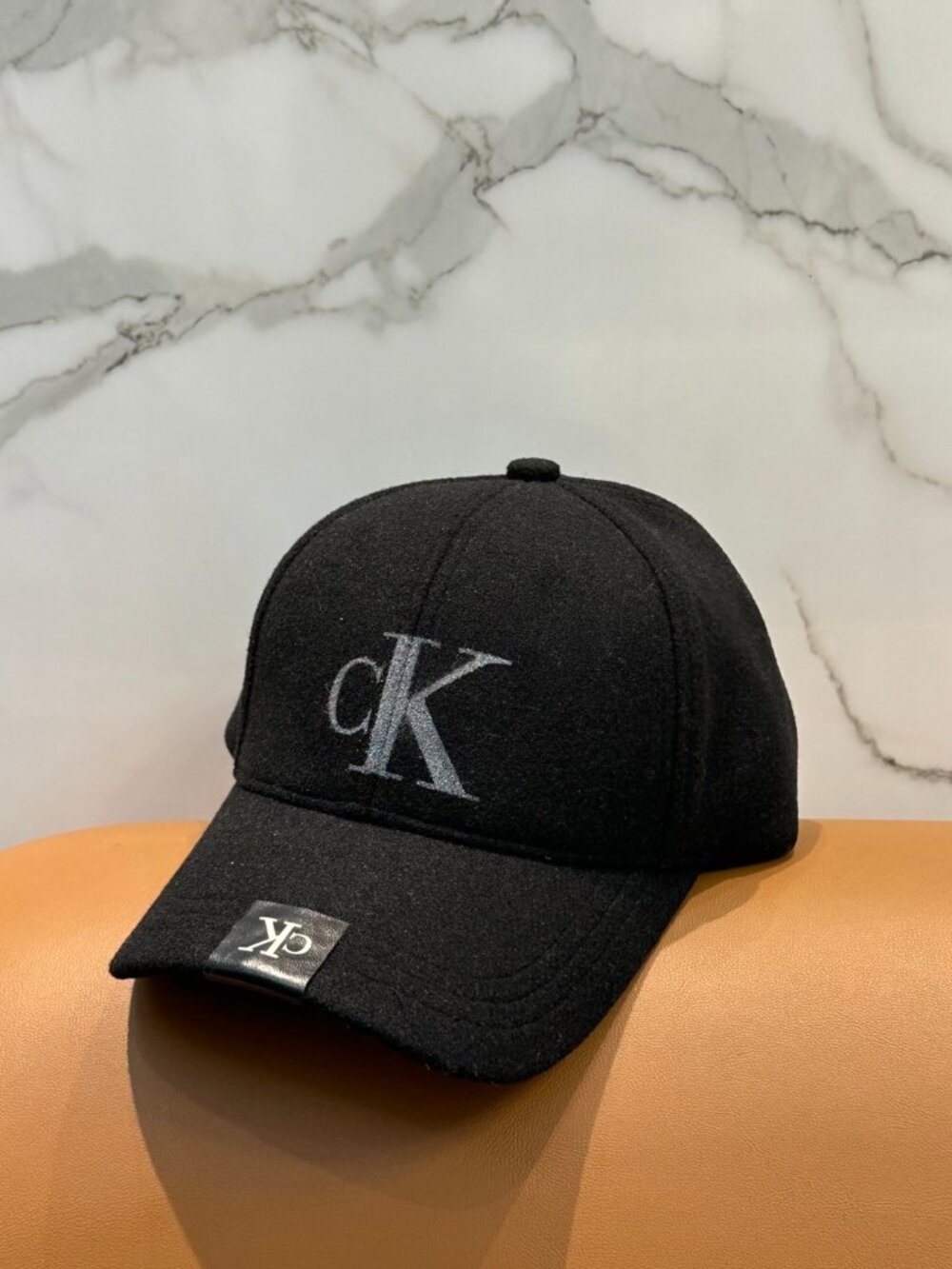 Calvin Klein Black Baseball Cap - Picture 8 of 8
